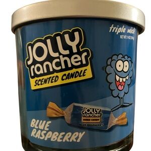 Jolly Rancher Blue Raspberry Triple Wick Scented Candle. NWT